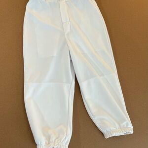 White Baseball Pants